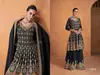 Ashirwad Faux Georgette Heavy Work Weddign Sharara suit Collections